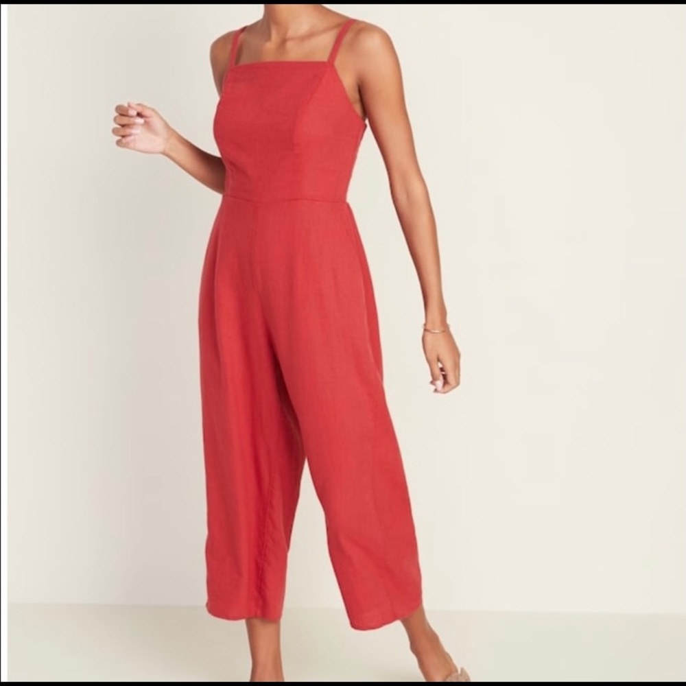 Red Old Navy Romper